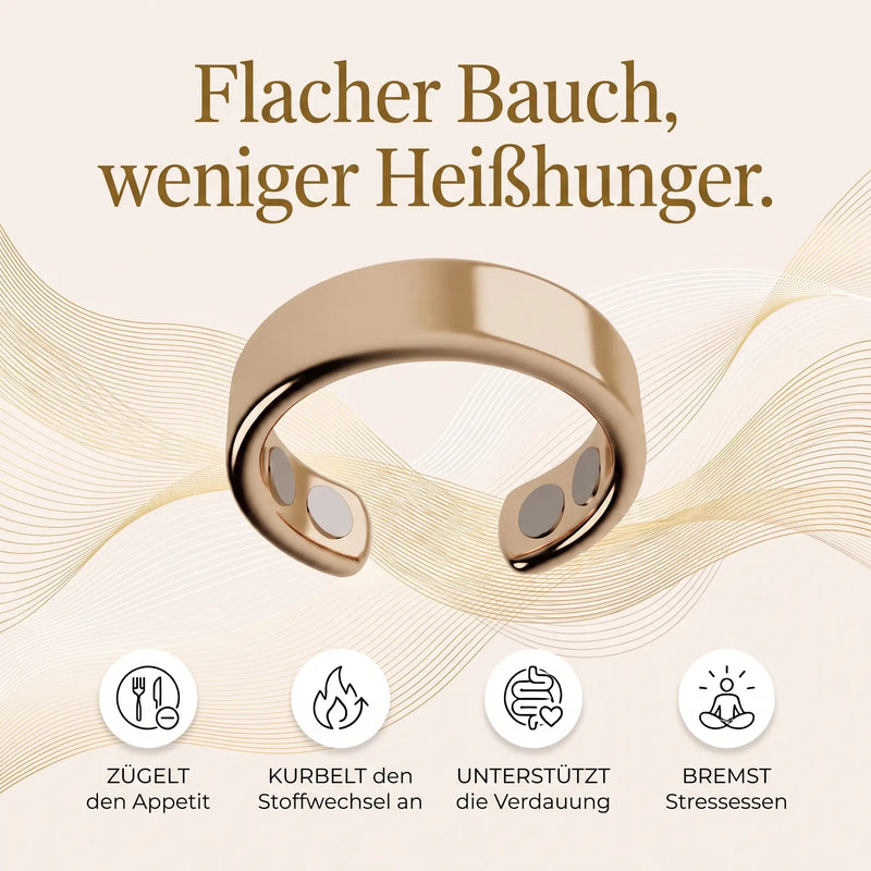 Flacher Bauch, weniger Heißhunger – vier Vorteile des Aurelia-Rings